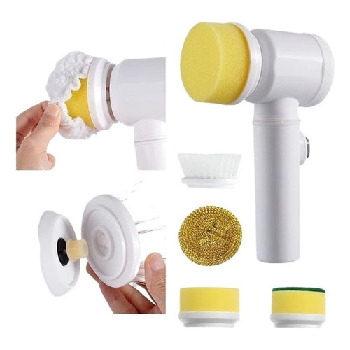 Brosse Électrique de Nettoyage 3 en 1 – Rapide, Efficace et Sans Effort