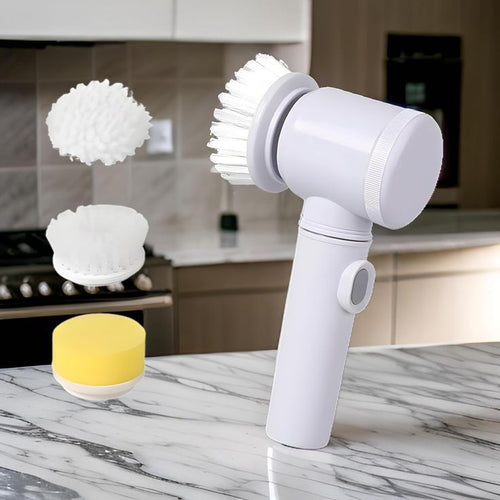 Brosse Électrique de Nettoyage 3 en 1 – Rapide, Efficace et Sans Effort
