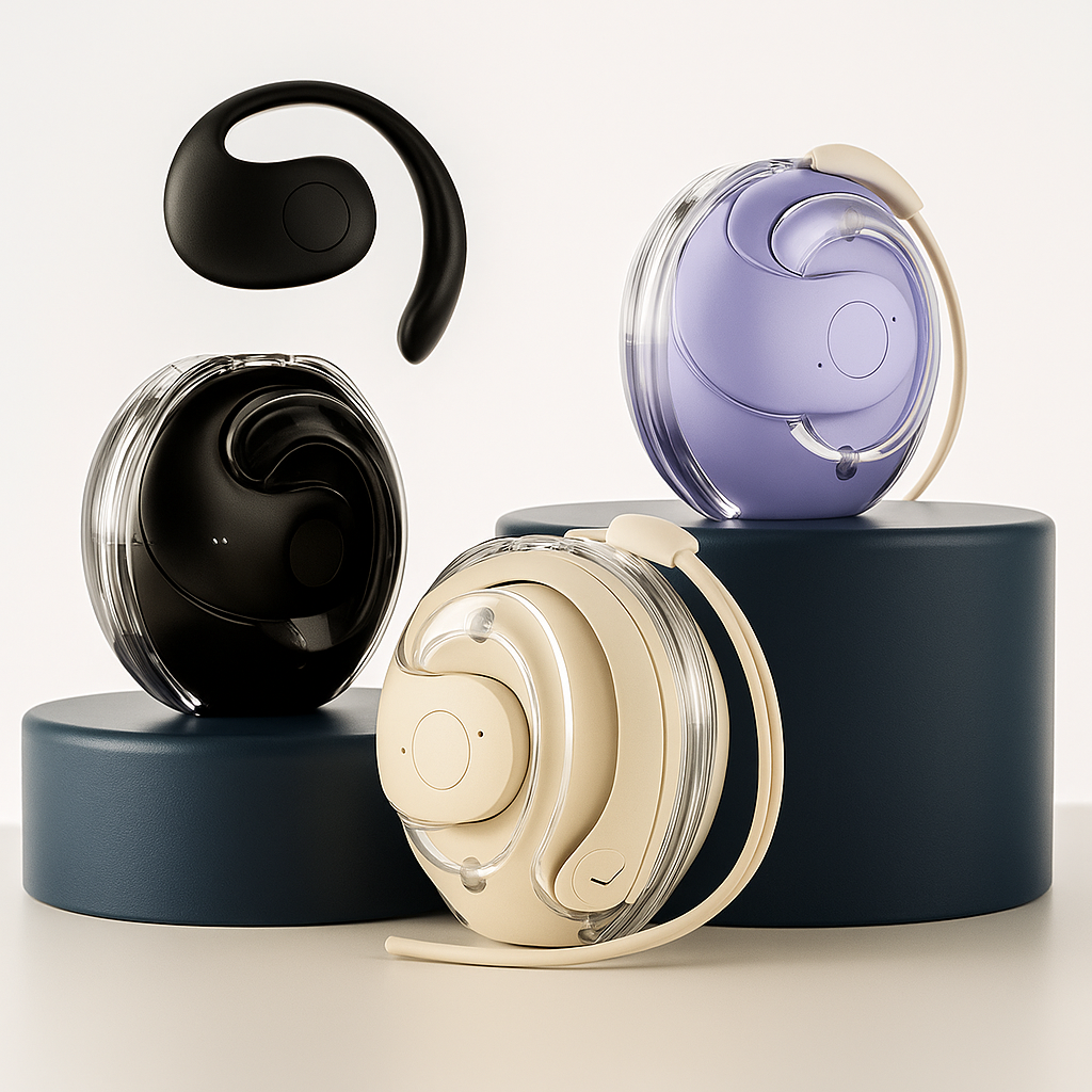 🎧 Spherical Earphones – Écouteurs Sans Fil au Design Sphérique T2